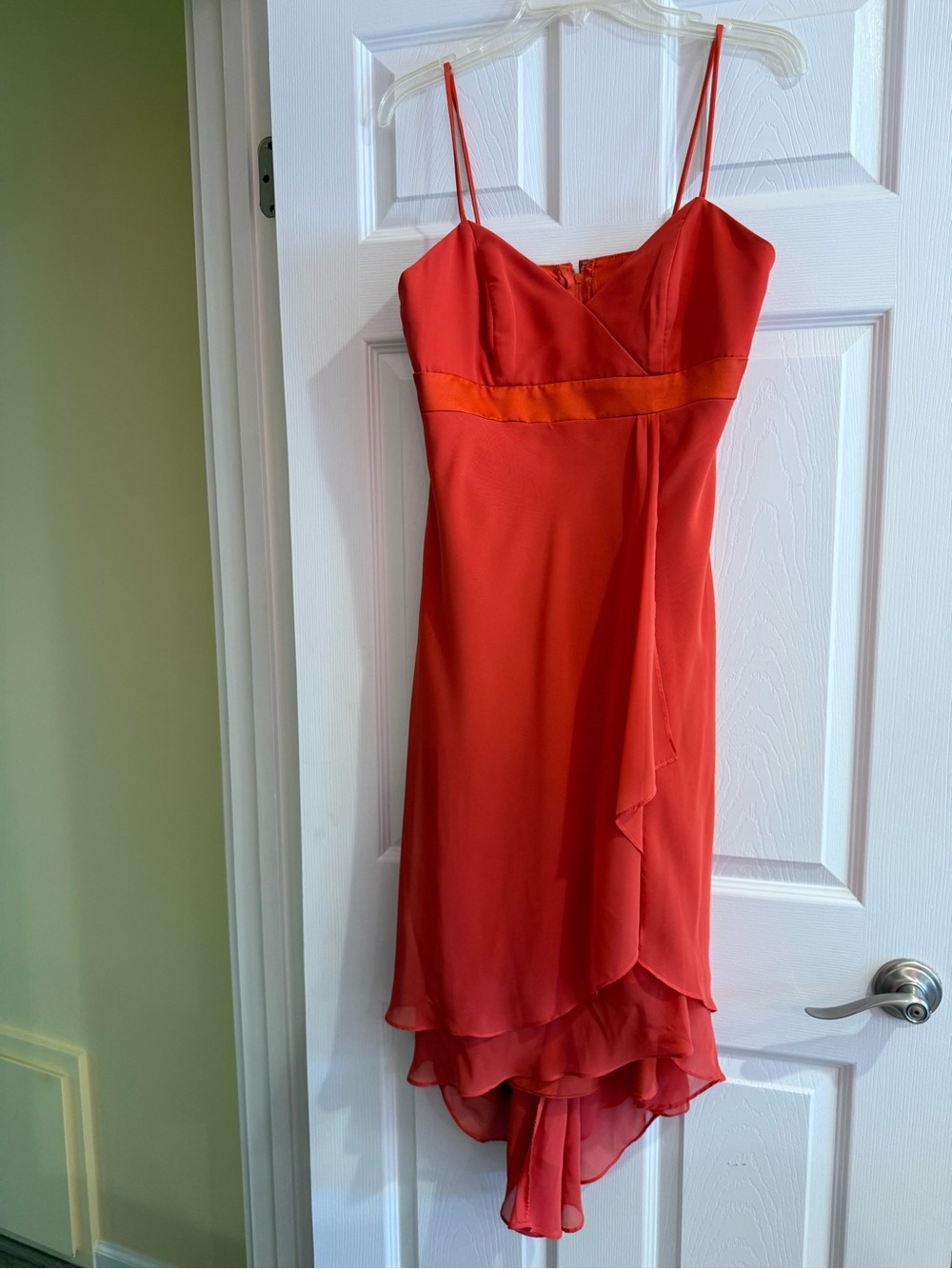 Orange Alfred Angelo Dress 10